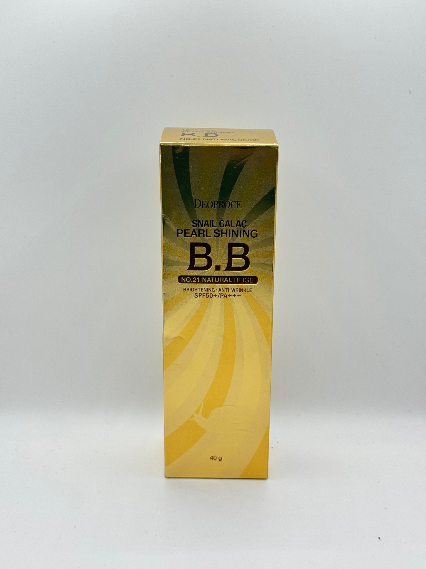 Deoproce Snail Galac Pearl Shining B.B Cream SPF50+/PA+++ (No. 21 Natural Beige)