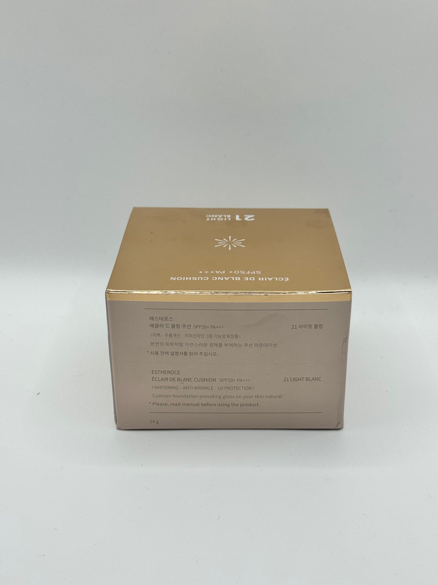 Estheroce Éclair de Blanc Cushion SPF50+ PA+++ (Shade 21 Light Blanc)