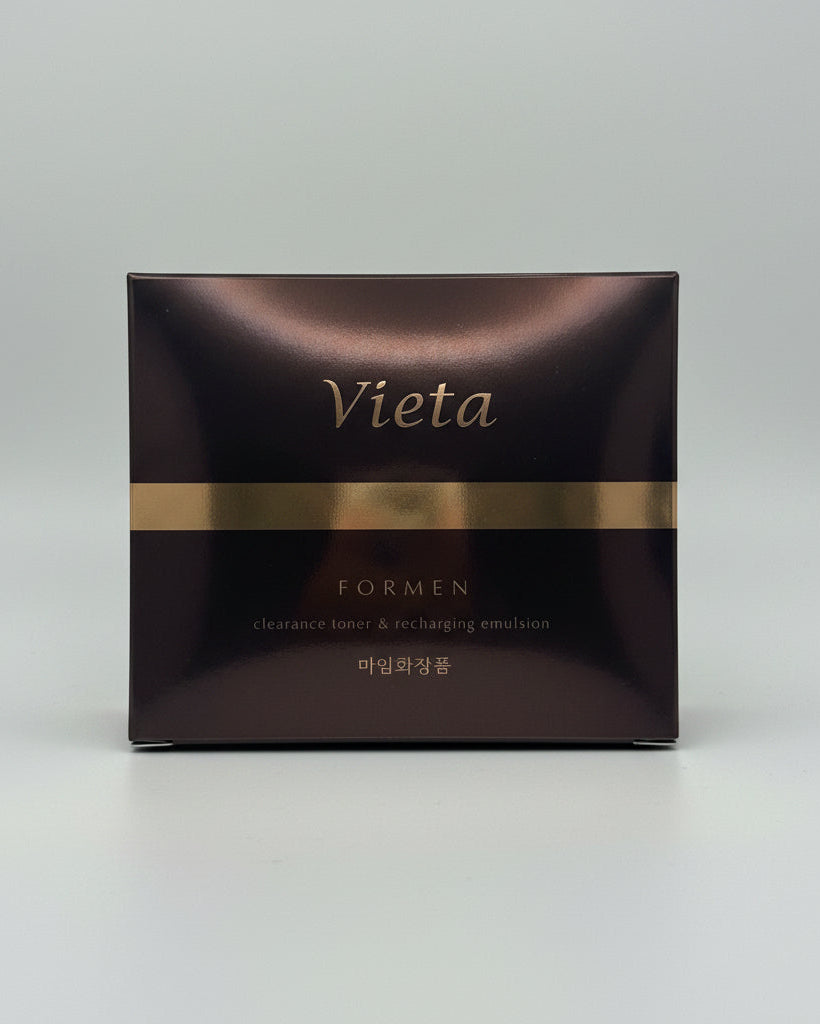Vieta For Men Clearance Toner & Recharging Emulsion Set